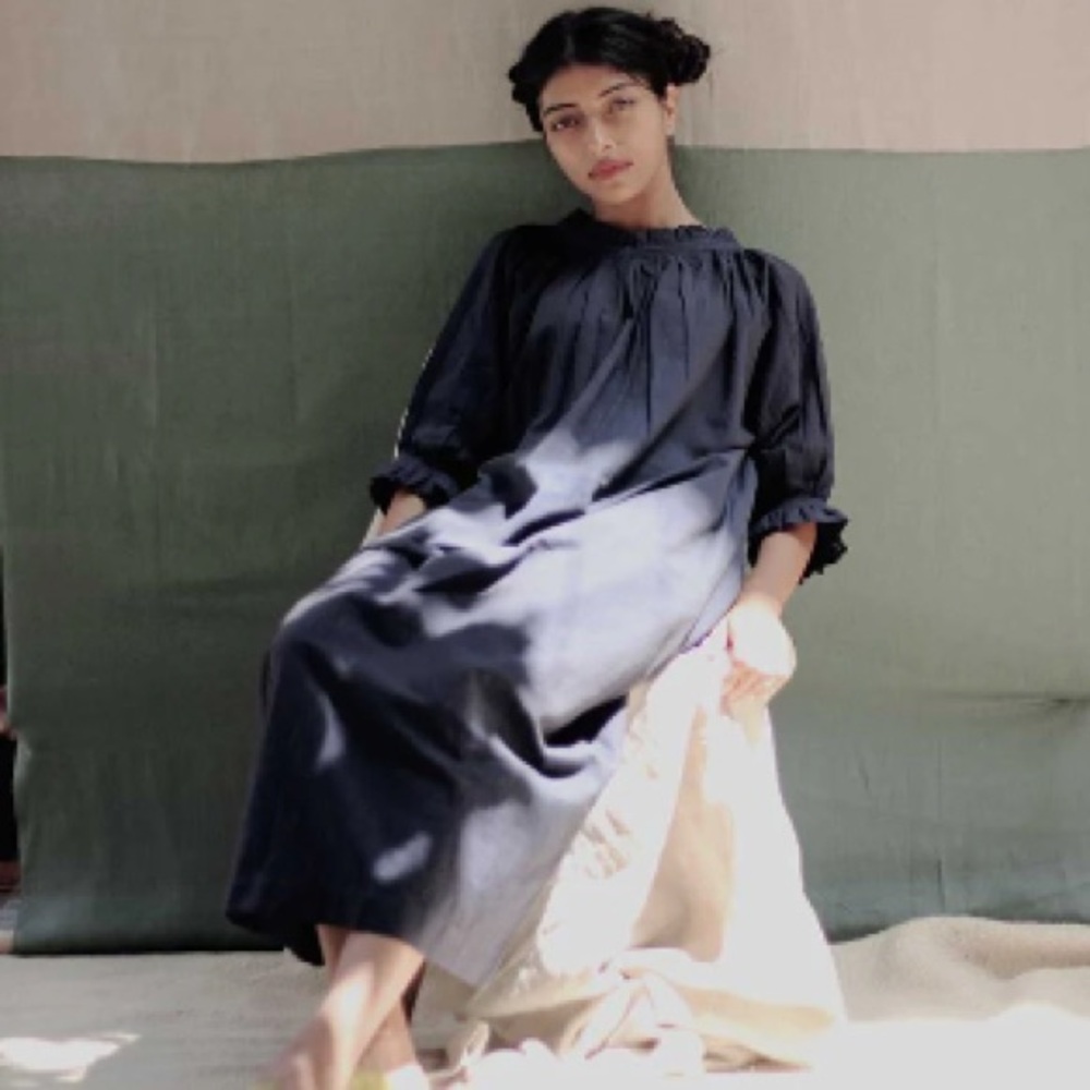 Runaway Bicycle Cotton Dress